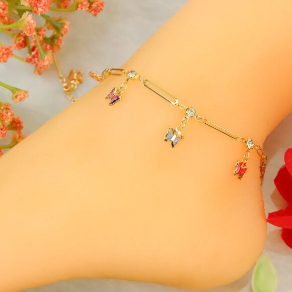 "New Beautiful Design Anklet for Women/Girls, Gift, A544 - Picture 9 of 10
